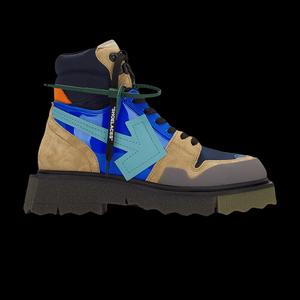 Кроссовки Off-White Hiking Sponge Sneakerboot 'Army Green Turquoise'