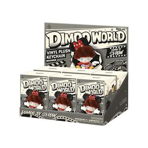 Плюшевые игрушки Pop Mart DIMOO World x Disney Series Виниловый плюшевый брелок в запечатанном полном наборе 'Mystery' (6 слепых коробок)
