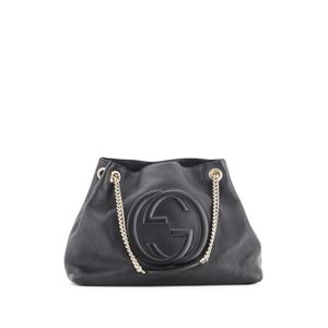 Сумка через плечо Soho Chain Strap Leather Medium