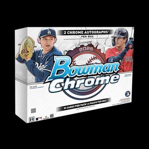 Спортивные карточки 2025 Bowman Chrome Baseball Hobby Box