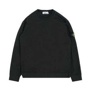 Футболки Stone Island Logo Patch Long-Sleeve T-Shirt 'Черный'