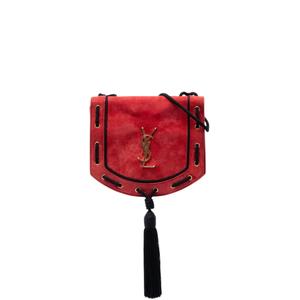 Сумка через плечо Suede Monogram Fetish Tassel (2021 год)