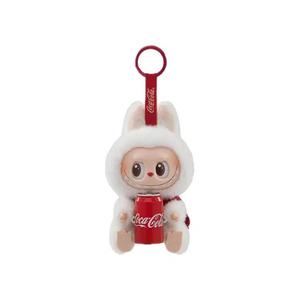 Мягкие игрушки Pop Mart Labubu THE MONSTERS COCA COLA SERIES Виниловое лицо 'Happy Factor'