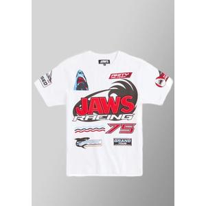 NYC Streetwear - Jaws Racing Футболка с коротким рукавом - Белая