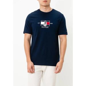 Футболка с круглым вырезом и графическим логотипом - Tommy Mainline