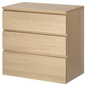 Комод MALM с 3 ящиками