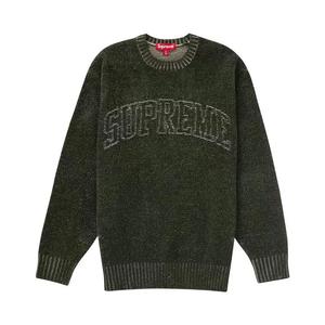 Свитера Supreme Contrast Arc Sweater «Olive»