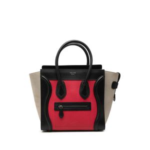 Сумка-тоут Micro Tricolor Leather Luggage (2017 год)