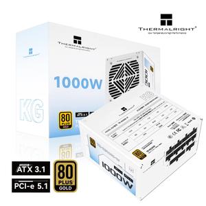 ThermalRight KG-1000-W 1000W 80Plus Gold золотой сертификат полностью модульный блок питания - белый