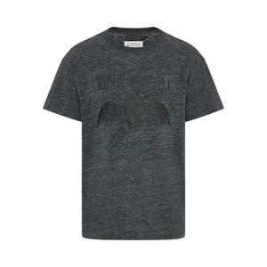 Футболки с коротким рукавом Maison Margiela Regular T-Shirt 'Темно-серый меланж'