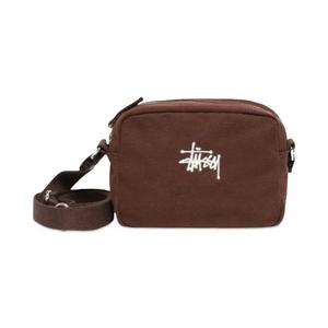 Сумки Stussy Canvas Side Pouch 'Коричневый'