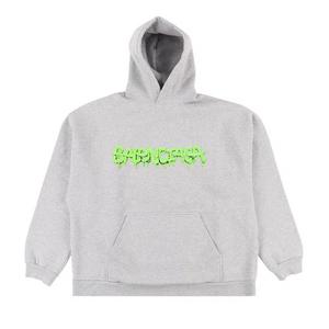 Худи Balenciaga Slime Logo Hoodie 'Grey'
