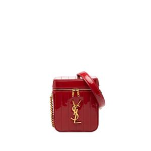 Стеганая сумка через плечо Matelasse Patent Monogram Vicky Vanity Bag (2019 год)