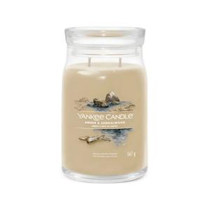 Большая свеча Amber and Sandalwood