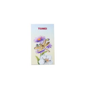 TOMEI [Только онлайн] Стрекоза Золотая пластина 0,2 г, желтое золото 9999