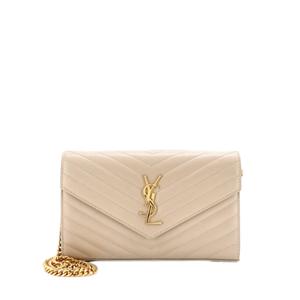Сумка через плечо Classic Monogram Wallet on Chain Matelasse Chevron Leather Medium
