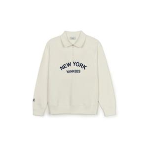 СВОБОДНАЯ ПОЛУЗАСТЕЖКА-МОЛНИЯ СВИТШОТ С НАДПИСЬЮ VARSITY LETTERING NEW YORK YANKEES