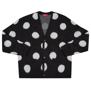 Кардиганы Supreme Brushed Polka Dot Cardigan «Black»