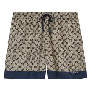 Плавки Gucci Swim Short 'Темно-коричневый'