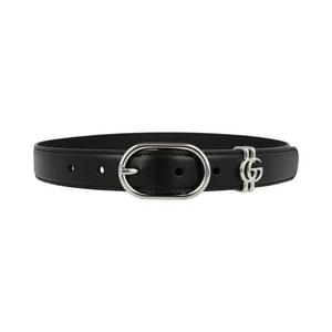 Ремни Gucci Belt With Oval Buckle 'Black'