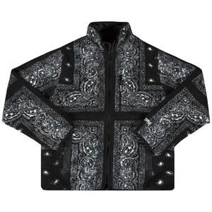 Флисовые куртки Supreme Reversible Bandana Fleece Jacket «Черный»