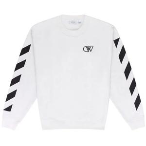 Свитеры Off-White Diagonal Skate Crewneck 'Белый/Черный'