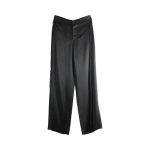 Ann Demeulemeester Double Ribbon Closure Tita High Comfort Trousers 'Черный'