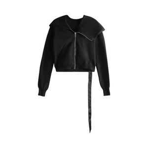 Топы Rick Owens DRKSHDW Mountain Hoodie 'Черный'