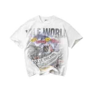 Футболки с коротким рукавом Vale Forever Newspaper Tee 'White'