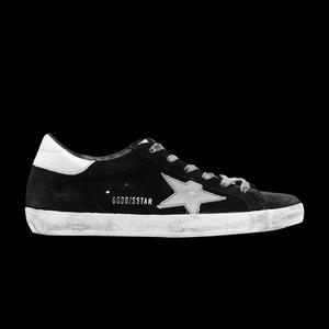 Кроссовки Golden Goose Женские Superstar 'Черный Желтый'