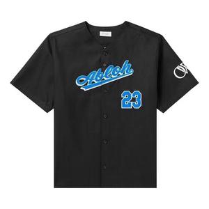Джерси Off-White Baseball Short-Sleeve Shirt 'Reflex Blue'