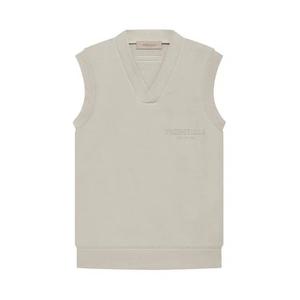 Жилеты Fear of God Essentials V-образный жилет «Дымчатый»