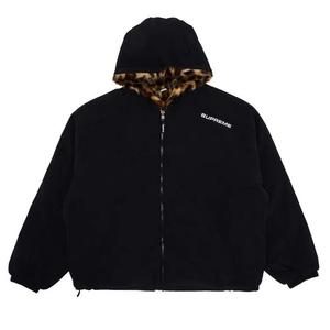 Трековые куртки Supreme Faux Fur Reversible Hooded Track Jacket 'Черный'
