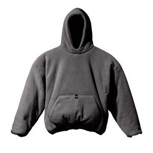 Худи Yeezy Gap Engineered by Balenciaga Polar Fleece Padded Hoodie 'Dark Grey'