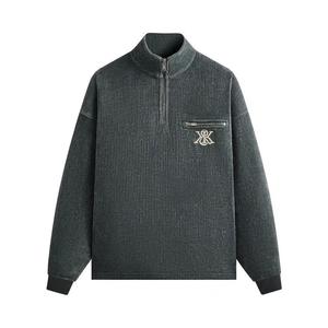 Худи с половиной молнии Kith Queensbridge Quarter Zip 'Machine'
