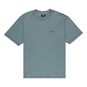 Футболки Stussy Pigment Dyed Inside Out Crewneck T-Shirt 'Бирюзовый'