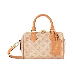 Сумка с ручками Louis Vuitton Speedy Bandouliere 20 «Холст Monogram Origine Lin»
