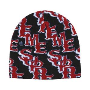 Бини Supreme Slanted Gothic Outline Beanie 'Черный'