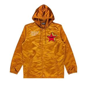 Куртки-бомберы Pleasures Berlin Satin Coaches Jacket 'Caramel'