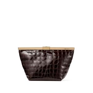 Клатч Ganache с тиснением под кожу крокодила