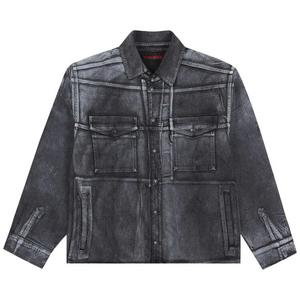 Рубашки на пуговицах Ottolinger Oversized Denim Shirt «Черный»