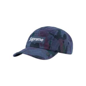 Кепки Supreme Washed Canvas Camp Cap 'Navy Camo'
