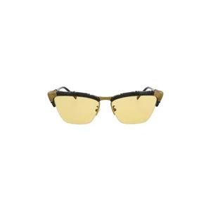 Gucci Кошачий глаз Солнцезащитные очки 'Черный/Желтый'