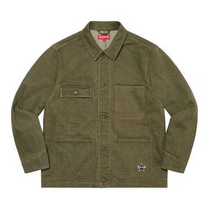 Пальто Supreme Джинсовое рабочее пальто 'Olive'