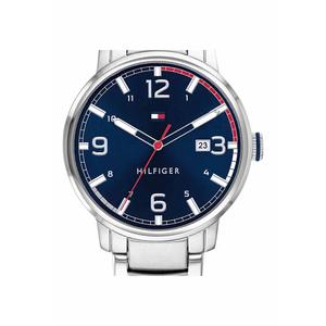 Мужские часы TH Essentials Stainless Steel Strap - Синий циферблат 1791754MY