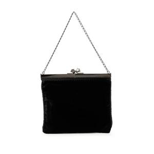 Сумка Velluto Ricamo Tulip Kisslock Frame Bag (1990-2000-е годы)