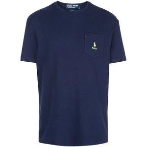 Футболка с карманом и логотипом Polo
