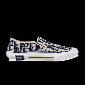Слипоны Dior B23 Слипон 'Dior Oblique Tapestry - Blue'