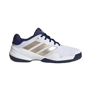 Кроссовки adidas Tennis Barricade Tennis Little Kid "Cloud White Cyber Metallic Dark Blue"