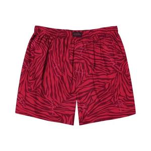 Шорты Cactus Jack by Travis Scott Zebra Print Boxers 'Red'